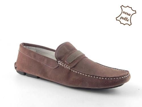 Mocasini din piele intoarsa MOK 17 