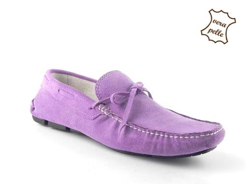 Mocasini din piele intoarsa MOK 29 