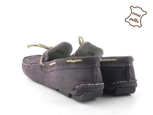 Mocasini din piele intoarsa MOK 33 