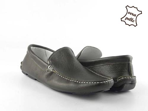 Mocasini din piele naturala Peter MOK 60 