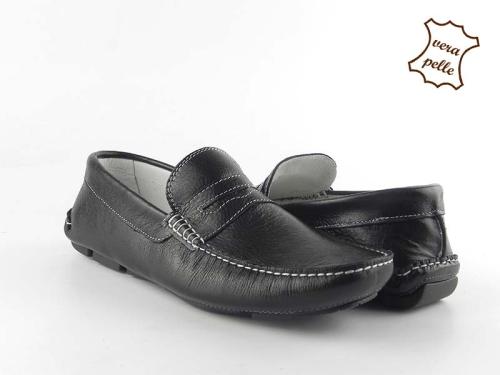 Mocasini din piele naturala MOK 62 