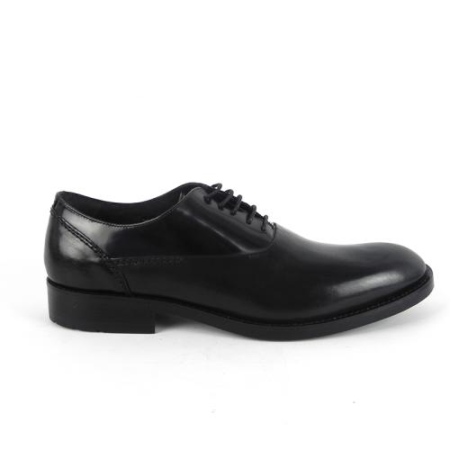 pantofi barbati  negru mat piele naturala axel DAV7N