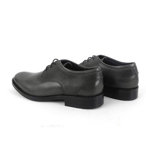 pantofi barbati gri piele naturala brenani DAV3GR