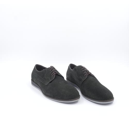 Pantofi barbati casual din piele intoarsa Erik verde