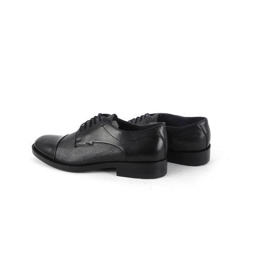 Pantofi barbati din piele naturala Paolo, negru