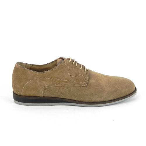 Pantofi barbati din piele intoarsa maro deschis Roberto DAV4VMD