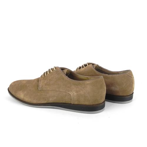 Pantofi barbati din piele intoarsa maro deschis Roberto DAV4VMD