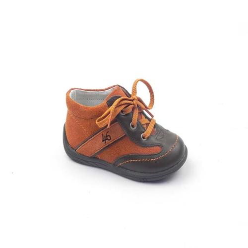 Pantofi casual BAM 536 maro-portocaliu