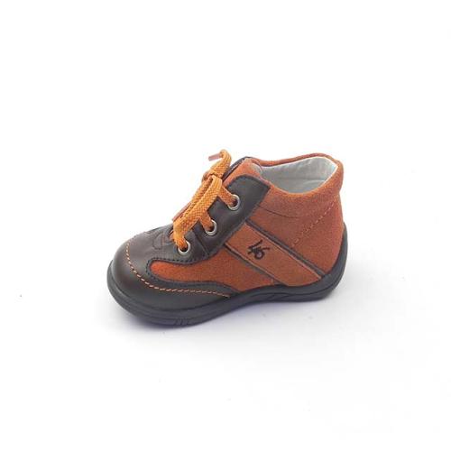 Pantofi casual BAM 536 maro-portocaliu