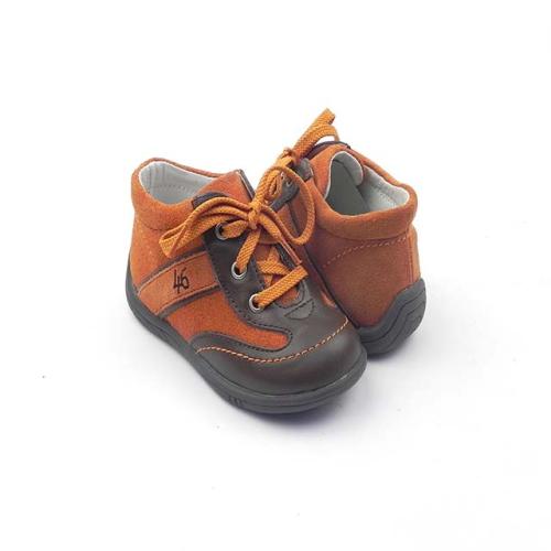 Pantofi casual BAM 536 maro-portocaliu