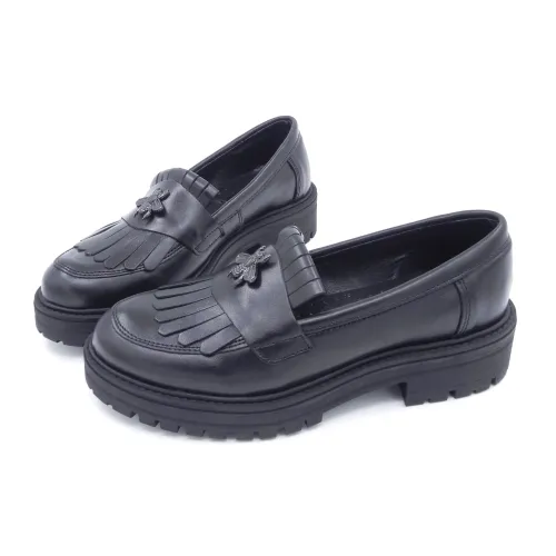 Pantofi dama casual Negri din Piele naturala Beea