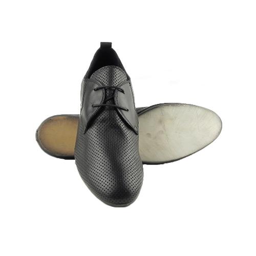 Pantofi dama casual Negri din Piele naturala Chloe  Z76/B109-N