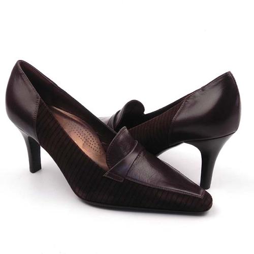 Pantofi dama din piele naturala si piele intoarsa naturala VV 487