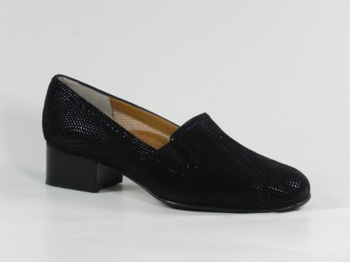 Pantofi dama din piele velur 6018-003 