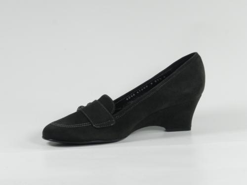 Pantofi dama din piele velur 6046-017 