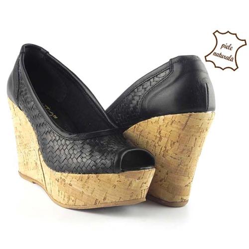 Pantofi dama din piele Zeppa 0026N 