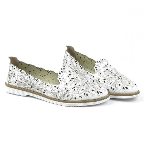 Pantofi dama Estina alb