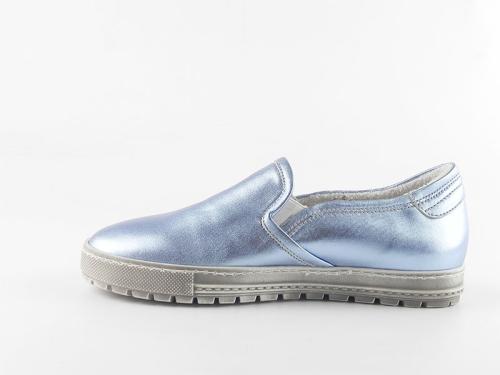 Pantofi dama piele naturala Adela albastru