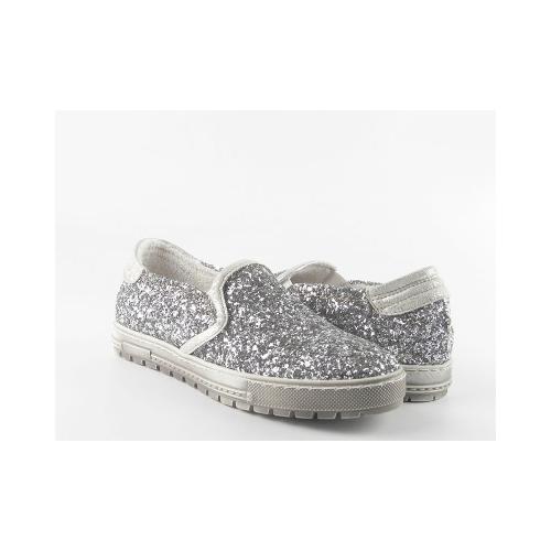 Pantofi dama casual piele naturala Adela gri