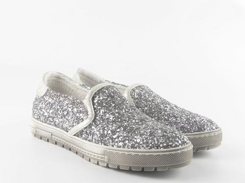 Pantofi dama piele naturala Adela gri