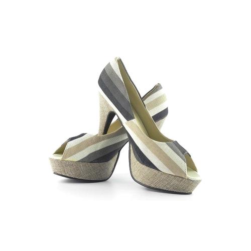 Pantofi dama cu toc decupati Branddy 2327-GMV 