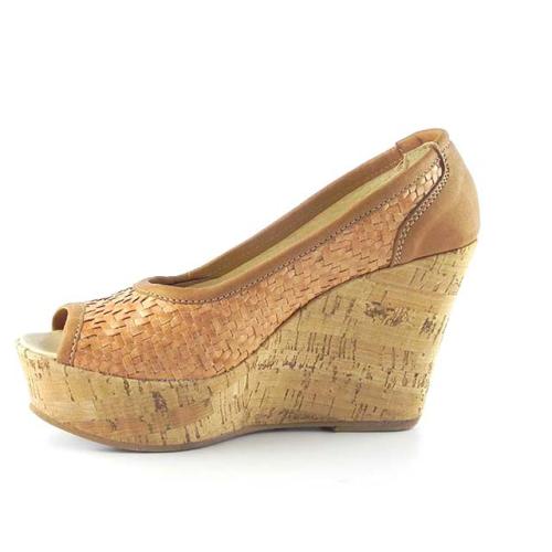 Pantofi decupati Zeppa 0025BM 