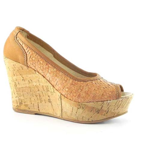 Pantofi decupati Zeppa 0025BM 