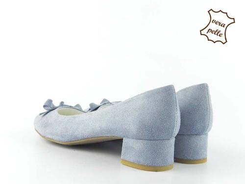 Pantofi din piele intoarsa GRETA 023 SB 