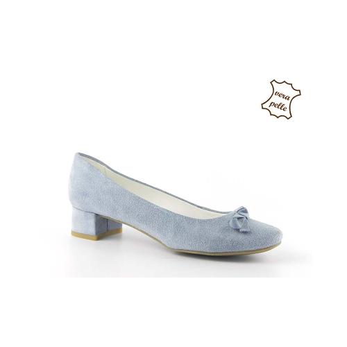 Pantofi din piele intoarsa GRETA 023 SB 