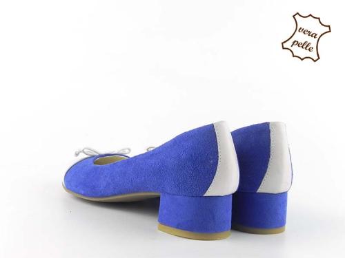 Pantofi din piele intoarsa GRETA 026 RR 