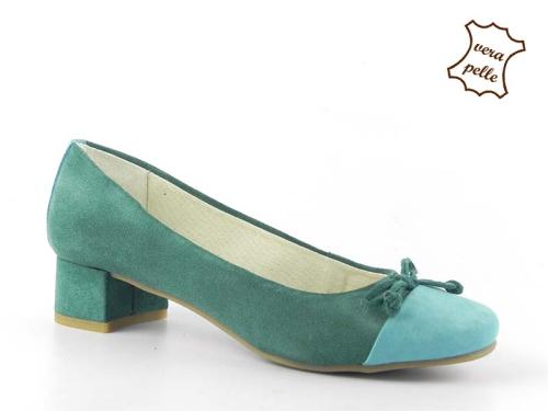 Pantofi din piele intoarsa GRETA 026 SJ 