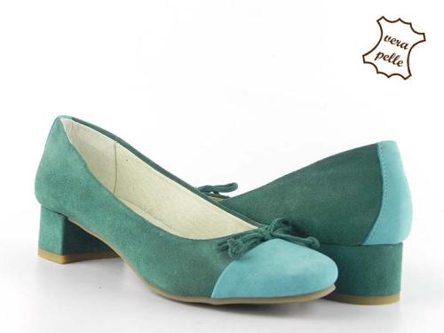 Pantofi din piele intoarsa GRETA 026 SJ 