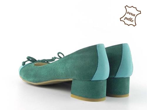 Pantofi din piele intoarsa GRETA 026 SJ 