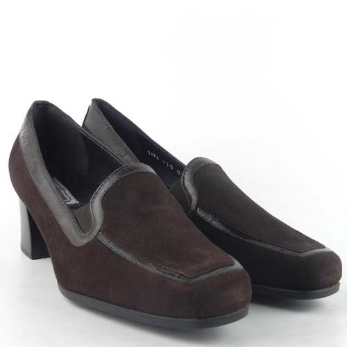 Pantofi din piele intoarsa naturala 5194-004