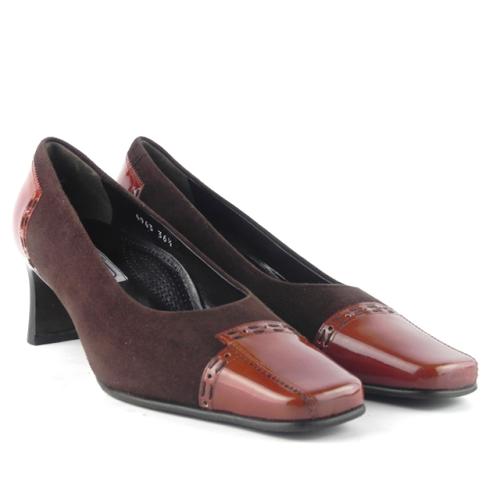 Pantofi din piele intoarsa Valleverde 6963-909