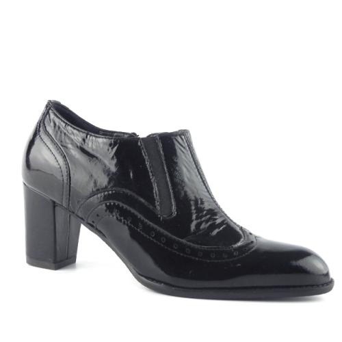 Pantofi din piele lacuita Valleverde 5811-003