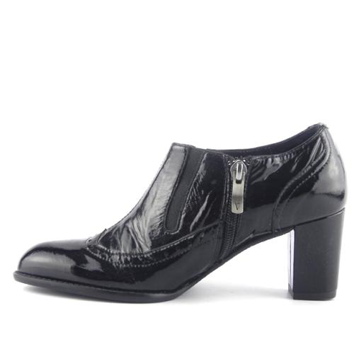 Pantofi din piele lacuita Valleverde 5811-003