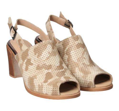 Pantofi din piele naturala 645-2BE
