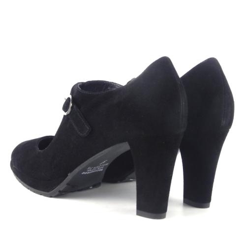 Pantofi din piele naturala intoarsa Valleverde 6481-006