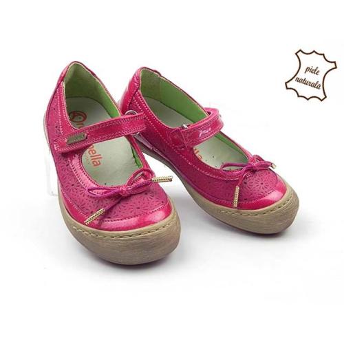 Pantofi fetite, din piele naturala BAM 472