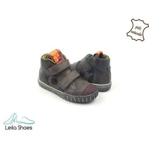 Pantofi sport din piele naturala BAM 587