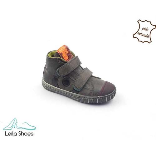 Pantofi sport din piele naturala BAM 587