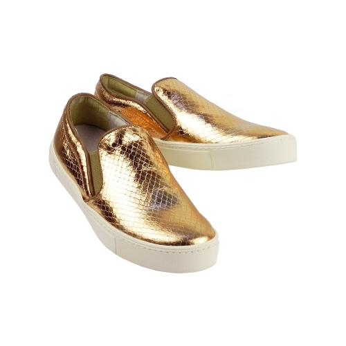 Pantofi dama casual Shine 8456 Bronz 