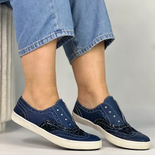 Pantofi dama sport Shine 8459-Blu 