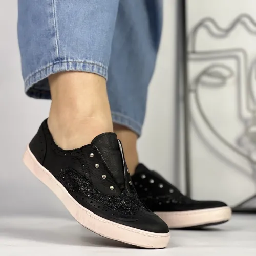 Pantofi dama sport Shine 8459-Nero 