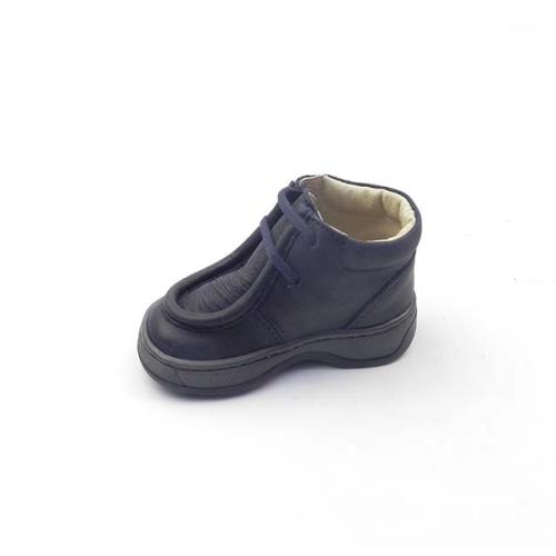 Pantofi unisex casual din piele BOX, BAM 542, bleumarin