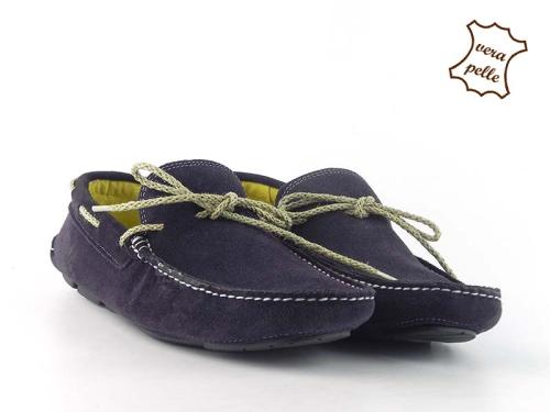 Mocasini din piele intoarsa MOK 13 