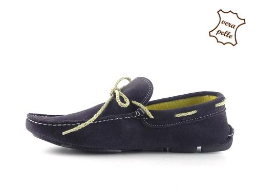 Mocasini din piele intoarsa MOK 13 