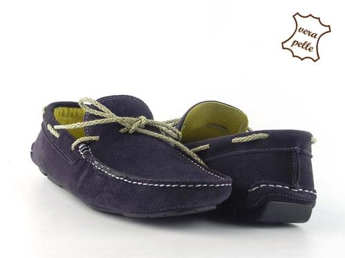 Mocasini din piele intoarsa MOK 13 