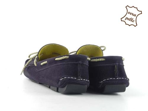 Mocasini din piele intoarsa MOK 13 